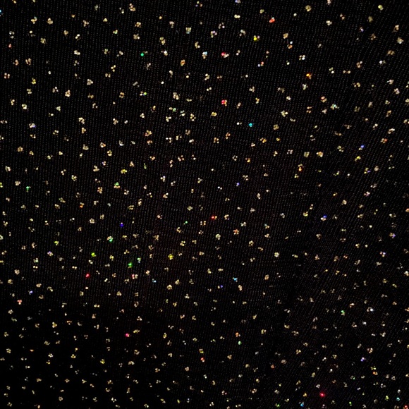 Rabbit Rabbit Rabbit Designs Black Sleeveless Dress Rainbow Sparkles  - 8 - Picture 5 of 5